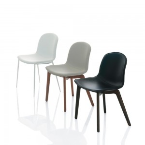 Silla Seventy Madera de Bontempi. Sillas de comedor o salón de diseño italiano.