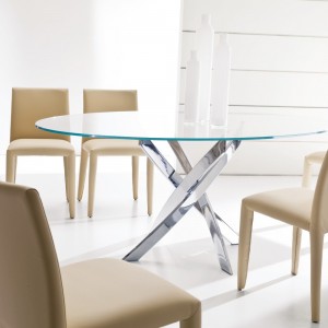 Silla Sofia de Bontempi. Sillas de comedor. Muebles de diseño contemporáneo.