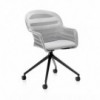 Silla Suri Giratoria de Bontempi. Sillas giratorias de diseño italiano.