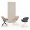 Silla Suri Giratoria de Bontempi. Sillas giratorias de diseño italiano.