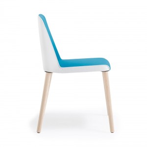 Silla Laja 883 de Pedrali. Sillas de diseño. Sillas tapizadas modernas.