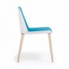 Silla Laja 883 de Pedrali. Sillas de diseño. Sillas tapizadas modernas.