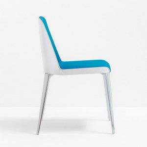 Silla Laja 880 de Pedrali. Sillas de diseño. Sillas tapizadas modernas.