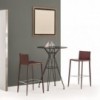 Taburete Linda de Bontempi. Sillas y taburetes de cocina de diseño italiano.