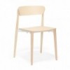 Silla Nemea 2820 de Pedrali. Sillas de diseño. Sillas de madera moderna.