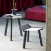 Mesa auxiliar Esa de Bontempi. Complementos de hogar de diseño italiano.