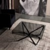 Mesa Auxiliar Loop de Bontempi. Mesas auxiliares modernas. Muebles de diseño italiano.