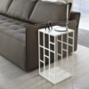 Mesa Auxiliar Manhattan de Bontempi. Mesas auxiliares modernas. Muebles de diseño italiano.