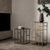 Mesa Auxiliar Manhattan de Bontempi. Mesas auxiliares modernas. Muebles de diseño italiano.