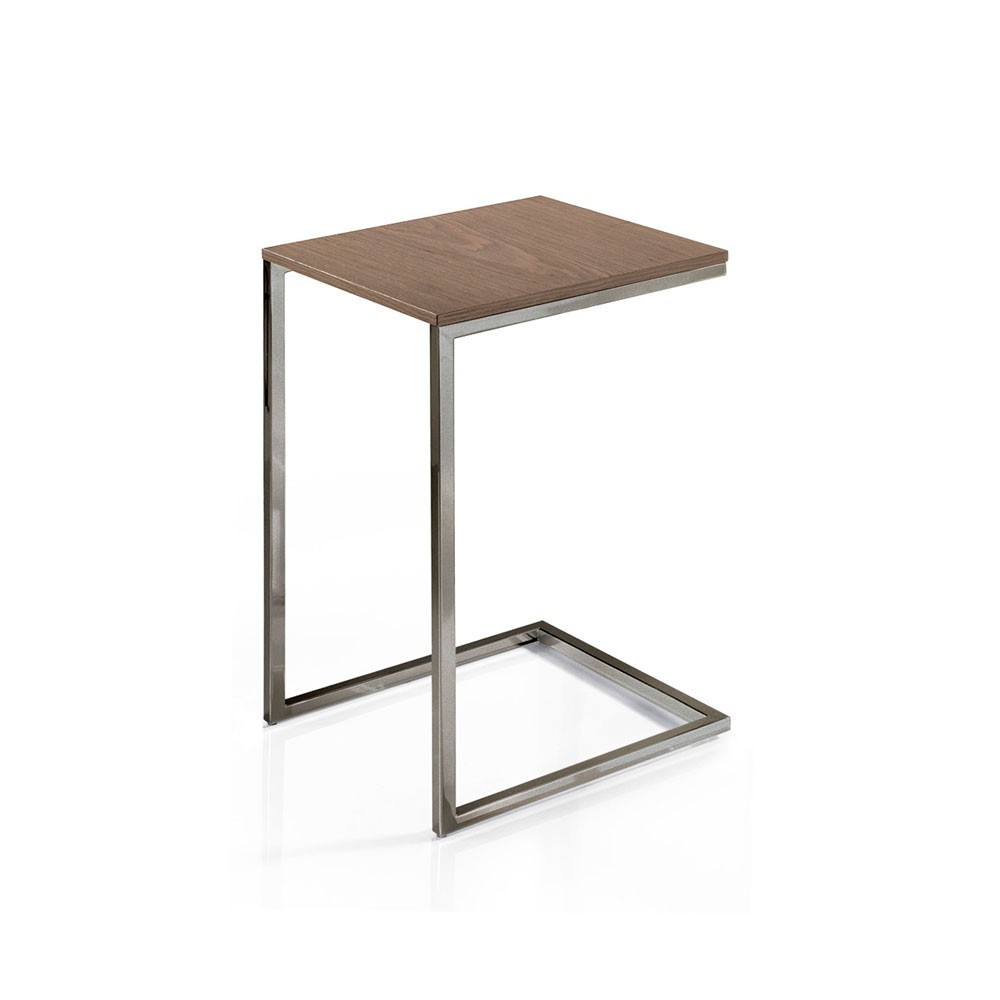 Mesa Auxiliar Tower de Bontempi. Muebles de diseño. Mesas auxiliares modernas.