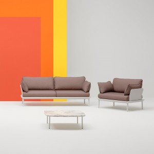 Sillón Reva de Pedrali. Sillones de diseño moderno. Sillones para jardín.