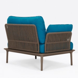 Sillón Reva Twist de Pedrali. Sillones de diseño. Sillones modernos de jardín.