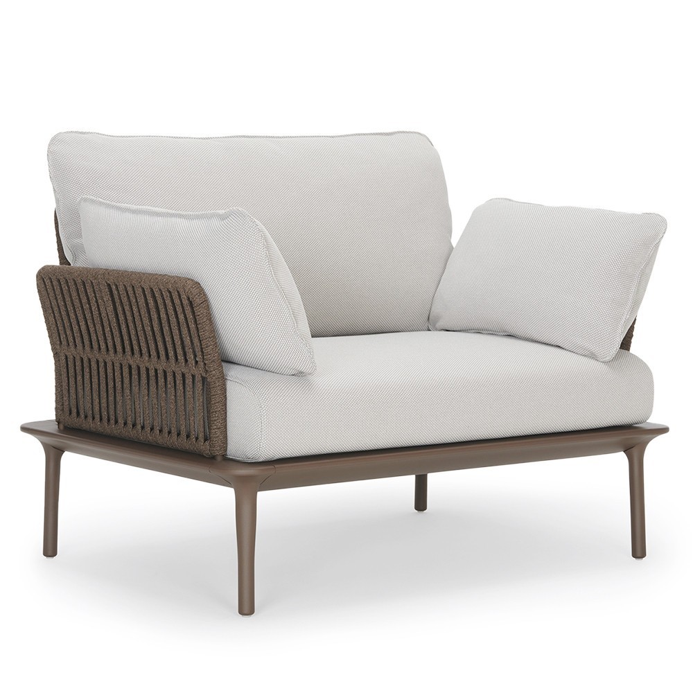 Sillón Reva Twist de Pedrali. Sillones de diseño. Sillones modernos de jardín.