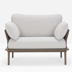 Sillón Reva Twist de Pedrali. Sillones de diseño. Sillones modernos de jardín.