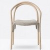 Sillón Soul 3745/3747 de Pedrali. Sillones de diseño moderno. Sillones de madera.