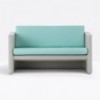 Sofá Sunset 626 de Pedrali. Sofas de diseño. Sofás modernos. Sofá de exterior.