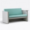 Sofá Sunset 626 de Pedrali. Sofas de diseño. Sofás modernos. Sofá de exterior.