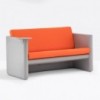 Sofá Sunset 626 de Pedrali. Sofas de diseño. Sofás modernos. Sofá de exterior.
