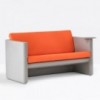 Sofá Sunset 626 de Pedrali. Sofas de diseño. Sofás modernos. Sofá de exterior.