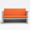 Sofá Sunset 626 de Pedrali. Sofas de diseño. Sofás modernos. Sofá de exterior.