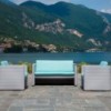 Sofá Sunset 626 de Pedrali. Sofas de diseño. Sofás modernos. Sofá de exterior.