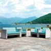 Sofá Sunset 626 de Pedrali. Sofas de diseño. Sofás modernos. Sofá de exterior.