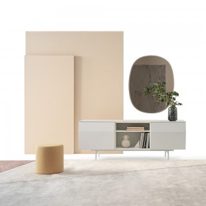 Espejo Renoir de Bontempi. Complementos de diseño italiano. Espejos de salón.