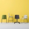 Silla giratoria Tweet 893/2 de Pedrali. Sillas de diseño. Sillas de oficina.