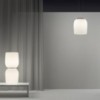 Lámpara suspensión ghost de Vibia. Diseño de iluminación para salones.