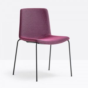 Silla Tweet 890/2 de Pedrali. Sillas de diseño. Sillas tapizadas modernas.