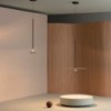 Lámpara suspensión Flat simple de Vibia. Tienda online lámparas modernas de interior.