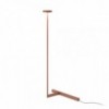 Lámpara pie Flat singular 5955 de Vibia. Tienda online lámparas modernas para salón.