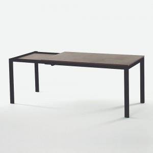 Mesa Eos Extensible Melamina de Ingenia. Mesas extensibles para comedor.