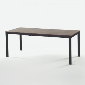 Mesa Eos Extensible Melamina de Ingenia. Mesas extensibles para comedor.
