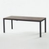 Mesa Eos Extensible Melamina de Ingenia. Mesas extensibles para comedor.