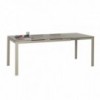 Mesa Eos Extensible Cristal  de Ingenia. Mesas extensibles para comedor.