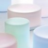 Pouf Wow 485/475 de Pedrali.  Poufs de diseño. Poufs moderno con luz LED.