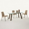 Mesa Gulliver Extensible de Ingenia. Mesas extensibles de comedor de diseño.