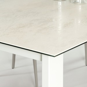 Mesa Kalua Extensible Cerámica de Ingenia. Mesas extensibles para comedor.