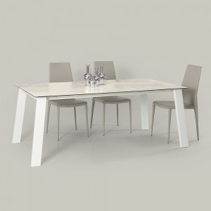 Mesa Kalua Extensible Cerámica de Ingenia. Mesas extensibles para comedor.