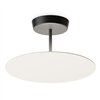 Lámpara techo flat de Vibia. Diseño moderno de luminarias para salones.