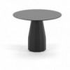 Mesa Burin redonda de Viccarbe. Mobilario de diseño para interiores.