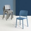 Silla Keai de Ingenia. Silla de exterior apilable. Sillas de polipropileno.