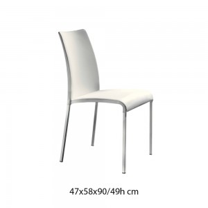 Silla Sissi de Ingenia. Silas tapizados en ecopiel. Sillas de diseño italiano.