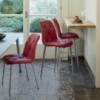 Silla Spring de Ingenia. Sillas de diseño italiano. Silas tapizados en ecopiel.