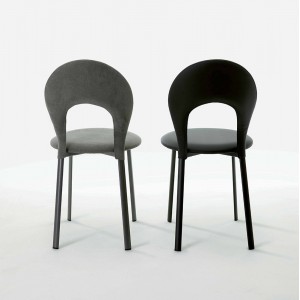 Silla Vittoria de Ingenia. Sillas de diseño italiano. Sillas tapizados en ecopiel.