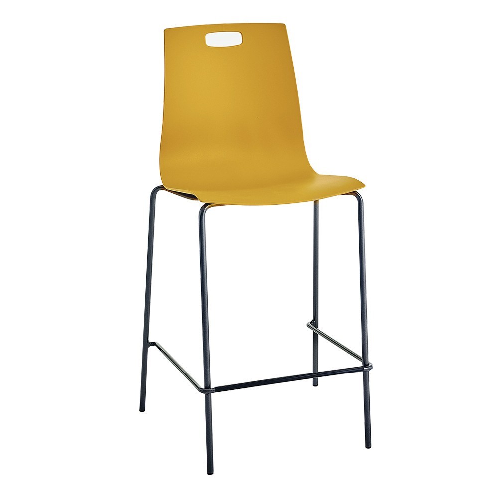 El taburete Olly de Ingenia es la opción para los amantes de la versatilidad.