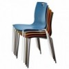 Silla Olly Outdoor de Ingenia. Sillas apilables de polipropileno. Sillas de diseño.