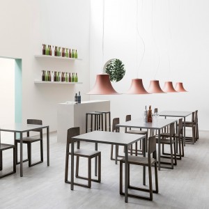 Lámpara suspensión L004S/A de Pedrali. Lámparas de diseño. Lámparas modernas.