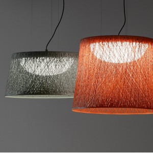 Lámpara colgante Wind outdoor de Vibia. Lámparas modernas de diseño original.